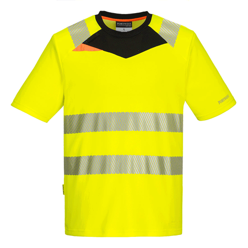 Portwest DX413 Hi-Vis T-Shirt - HI-VIS T-SHIRTS