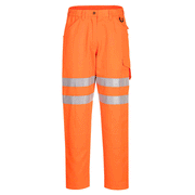 Portwest EC40 Eco Hi-Vis Kneepad Trousers - HI-VIS TROUSERS