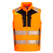 Portwest DX479 Hi-Vis Softshell Bodywarmer - BODYWARMERS