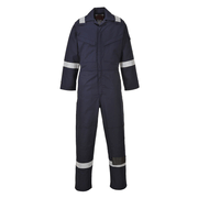 Portwest FR50 Flame Resistant Anti-Static Coverall 350g - FLAME RETARDANT OVERALLS