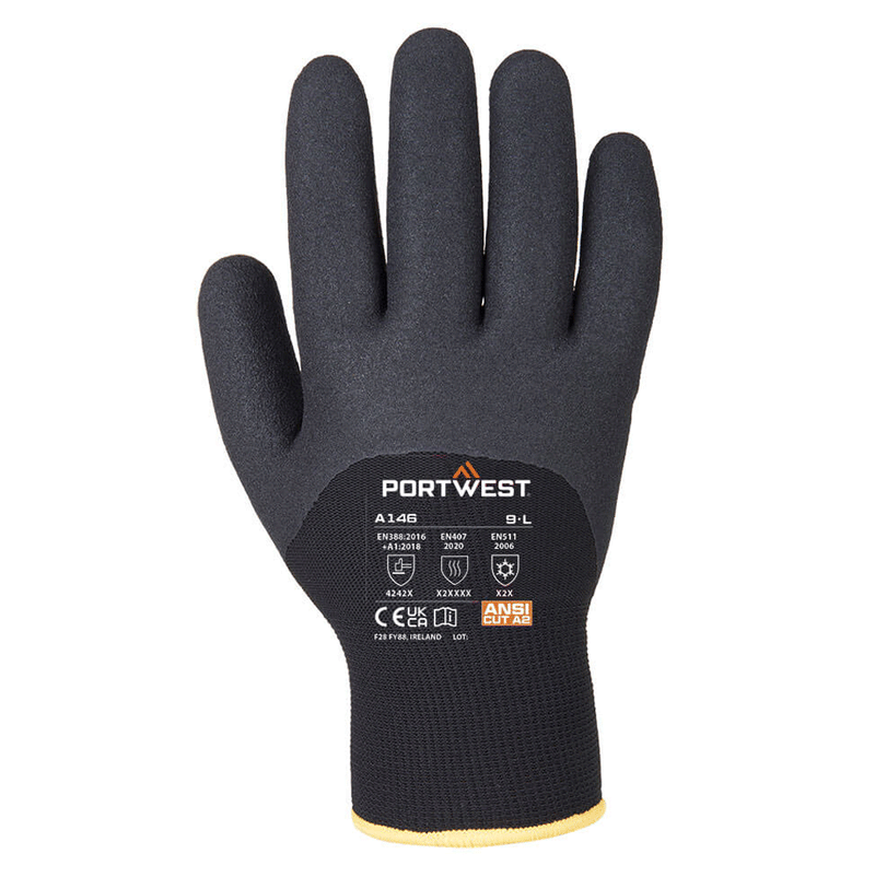 Portwest A146 Arctic Winter Gloves - COLD PROTECTION GLOVES