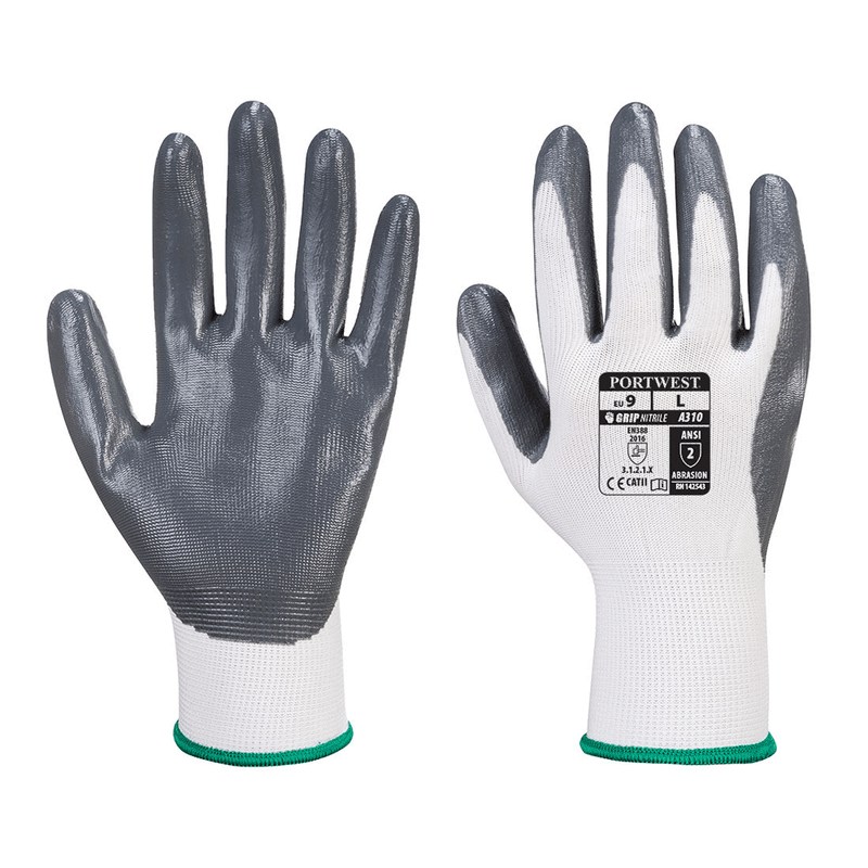 Portwest VA310 Flexo Grip Nitrile Glove - GRIP PERFORMANCE GLOVES