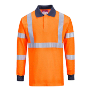 Portwest FR76 Flame Resistant RIS Polo Shirt - FLAME RETARDANT SHIRTS