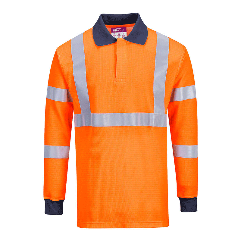 Portwest FR76 Flame Resistant RIS Polo Shirt - FLAME RETARDANT SHIRTS