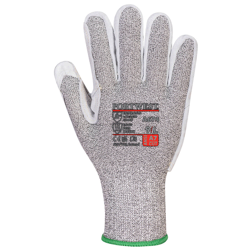 Portwest A674 CS Cut F13 Leather Glove - CUT GLOVES