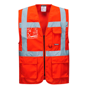Portwest S476 Berlin Hi-Vis Executive Vest - SAFETY VESTS