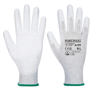 Portwest A199 Antistatic PU Palm Gloves - ESD GLOVES