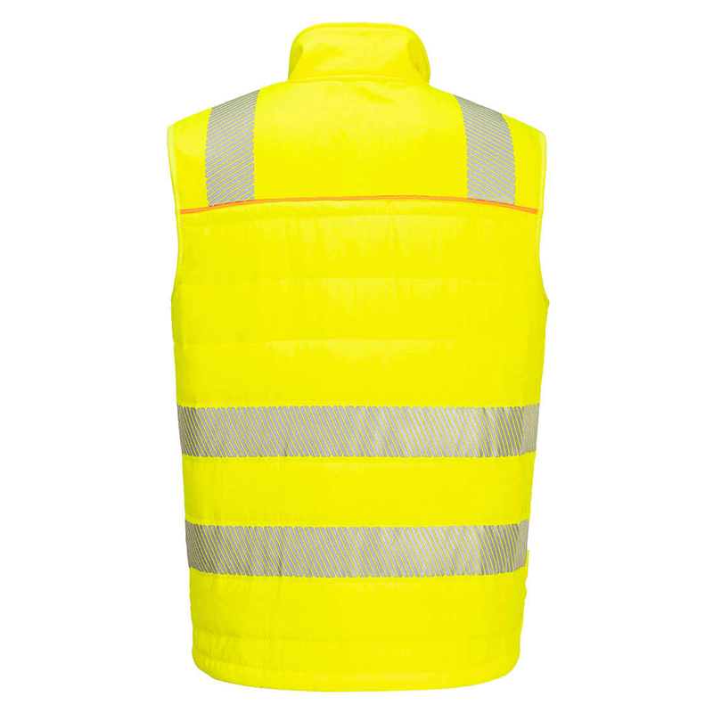 Portwest DX479 Hi-Vis Softshell Bodywarmer - BODYWARMERS