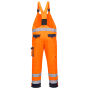 Portwest TX52 Dijon Hi-Vis Contrast Bib & Brace - HI-VIS OVERALLS