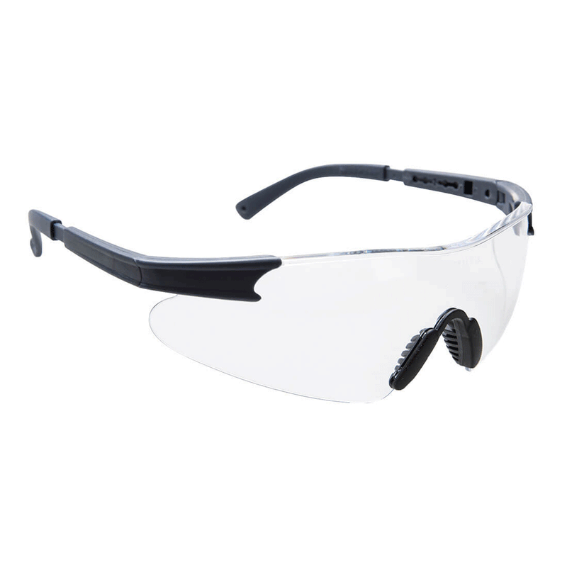 Portwest PW17 Curvo Safety Glasses - EYE PROTECTION