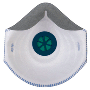 Portwest P271 ERGONET FFP2 Valved Dolomite Respirator (Pk10) - FACE PROTECTION