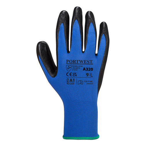 Portwest A320 Dexti-Grip Nitrile Gloves - GRIP PERFORMANCE GLOVES