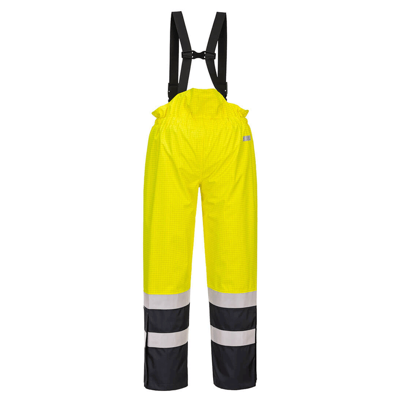 Portwest S782 Bizflame Rain Hi-Vis Multi-Protection Trouser - FLAME RETARDANT TROUSERS