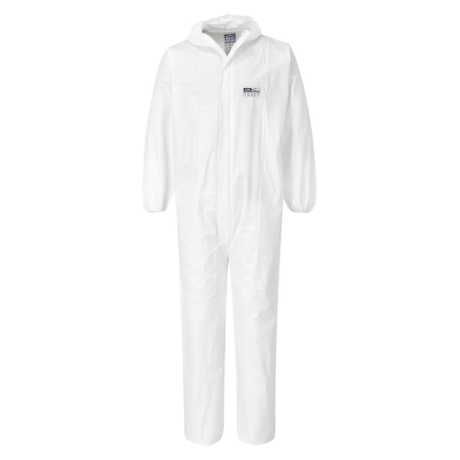 Portwest ST50 BizTex Microcool Coverall Type 5/6 (Pack of 50) - DISPOSABLE WORKWEAR