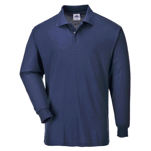 Portwest B212 Genoa Long Sleeved Polo Shirt - SHIRTS