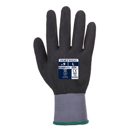 Portwest A354 DermiFlex Ultra Pro Nitrile Sandy Glove - GENERAL HANDLING GLOVES