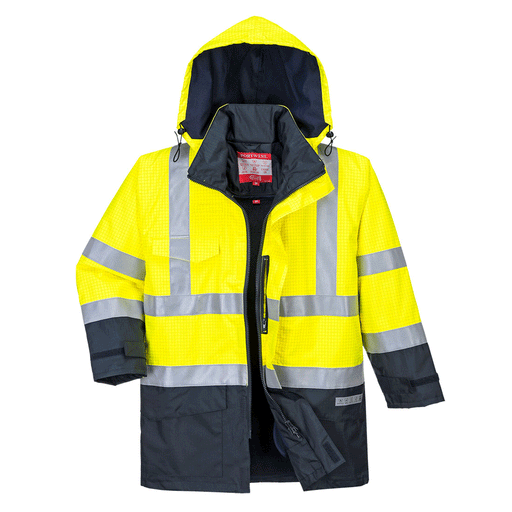 Portwest S779 Bizflame Rain Hi-Vis Multi-Protection Jacket - FLAME RETARDANT JACKETS