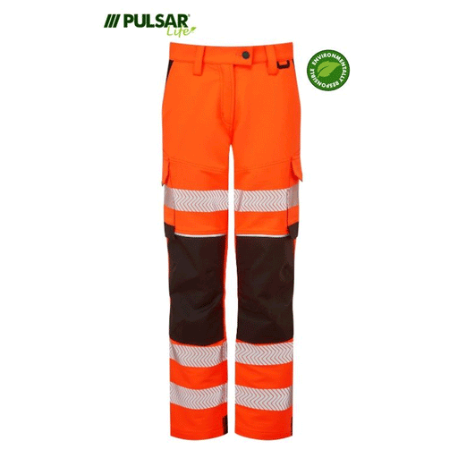 Pulsar Life LFE922 GRS Hi-Vis Stretch Combat Kneepad Trouser - HI-VIS TROUSERS