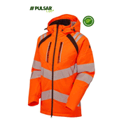 PULSAR® LIFE LFE969 GRS Women's Waterproof Hi-Vis Insulated Parka Orange - WOMENS HI-VIS CLOTHING