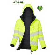 Pulsar Life LFE912 GRS Hi-Vis Reversible Puffer Jacket - HI-VIS JACKETS & COATS