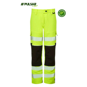 Pulsar Life LFE921 GRS Hi-Vis Stretch Combat Kneepad Trouser - HI-VIS TROUSERS