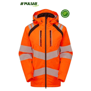 Pulsar Life LFE919 GRS Hi-Vis Waterproof Insulated Parka Jacket - Apparel & Accessories > Clothing > Outerwear > Coats & Jackets > Parkas HI-VIS JACKETS & COATS