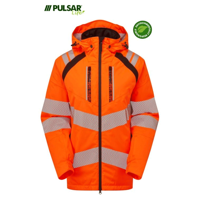Pulsar Life LFE919 GRS Hi-Vis Waterproof Insulated Parka Jacket - Apparel & Accessories > Clothing > Outerwear > Coats & Jackets > Parkas HI-VIS JACKETS & COATS
