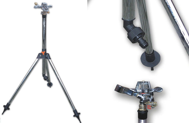 Pulsating Lawn Sprinkler on Tripod 90cm - Home & Garden > Lawn & Garden > Watering & Irrigation > Sprinklers & Sprinkler Heads > Sprinklers Garden watering