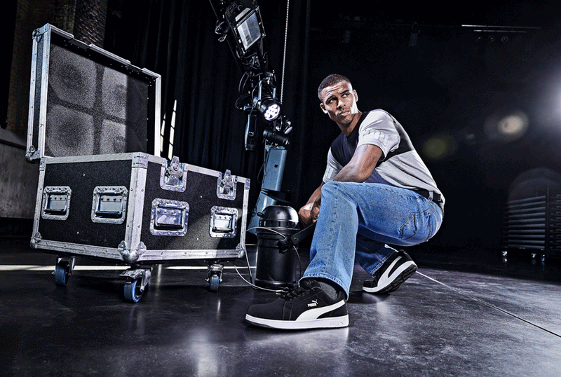 Puma Iconic Low S1PL ESD FO HRO SR Safety Work Trainer Shoe Various Colours - SAFETY TRAINERS