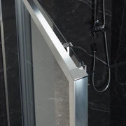 Purity Sliding Shower Door w/ Chrome Handle - Bathrooms