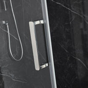 Purity Sliding Shower Door w/ Chrome Handle - Bathrooms