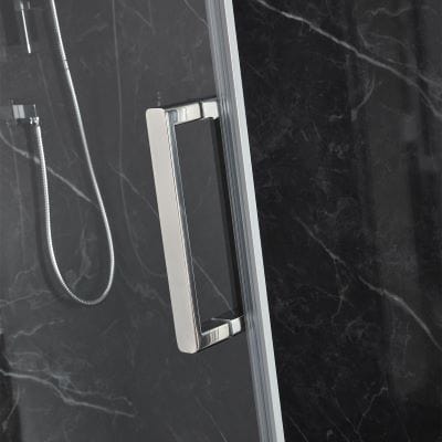 Purity Sliding Shower Door w/ Chrome Handle - Bathrooms