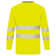 Portwest DX416 DX4 Hi-Vis Long Sleeve T-Shirt - HI-VIS T-SHIRTS