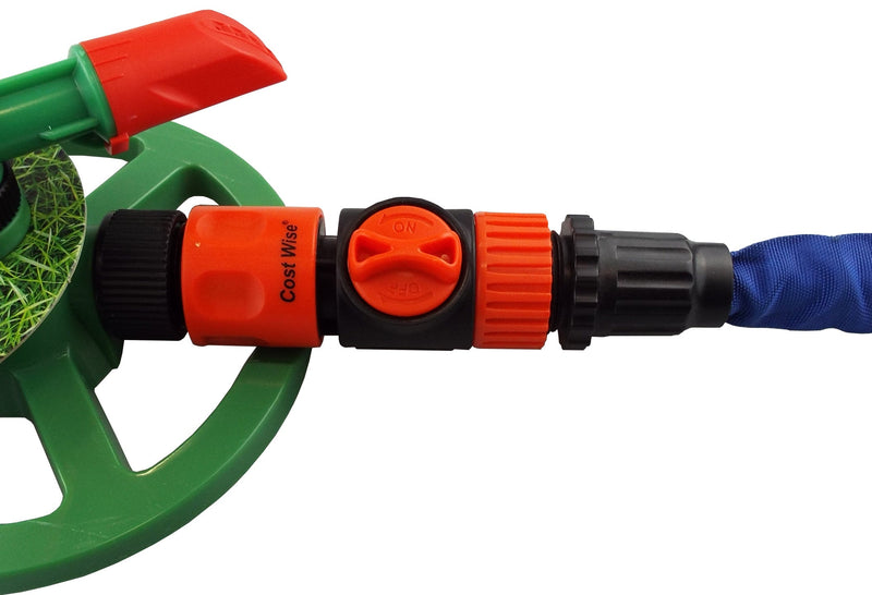 Cost Wise Female Connector with Valve And 3/4" BSPF Inlet - Home & Garden > Lawn & Garden Garden watering
