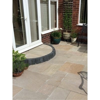Indian Sandstone Patio Pack Kandla Grey (60 Slabs - 18.97m2 per Pack) - All Colours - Patio Tiles
