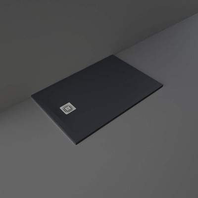 Shower Tray Solid Black - All sizes - Bathrooms