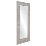 White Grey Ravenna Internal Laminate Clear Glass Door -