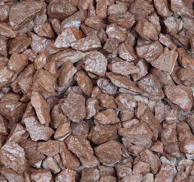 10-20mm Red Granite Chippings - Home & Garden > Lawn & Garden > Gardening Chippings