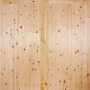 Redwood FL&B Pair Garage Doors - All Sizes - Doors