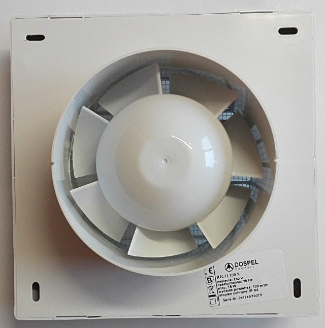 Rico Bathroom Fan 120mm Model with a Timer Switch - Home & Garden > Household Appliances > Climate Control Appliances > Fans > Ventilation Fans
