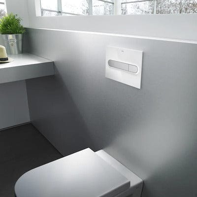 PL1 In-Wall Dual Flush Toilet Plate - All Colours - Bathrooms