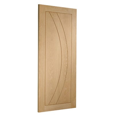 Salerno Pre-Finished Internal Oak Fire Door -
