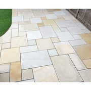 Indian Sandstone Patio Pack Kandla Grey (60 Slabs - 18.97m2 per Pack) - All Colours - Patio Tiles