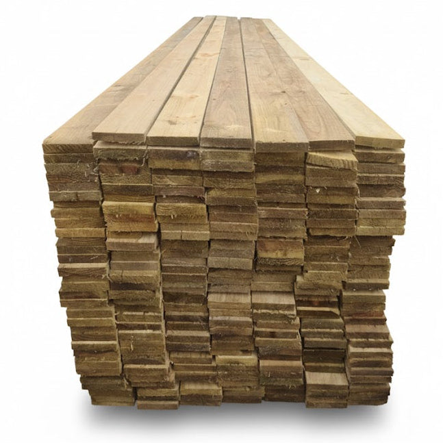 Sawn Treated Timber 100 x 22 x 3600mm (4x1) - £5.75 Each Inc Vat Wood For Sale Kent