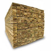 Sawn Treated Timber 100 x 22 x 3600mm (4x1) - £5.75 Each Inc Vat Bulk Buy Wood