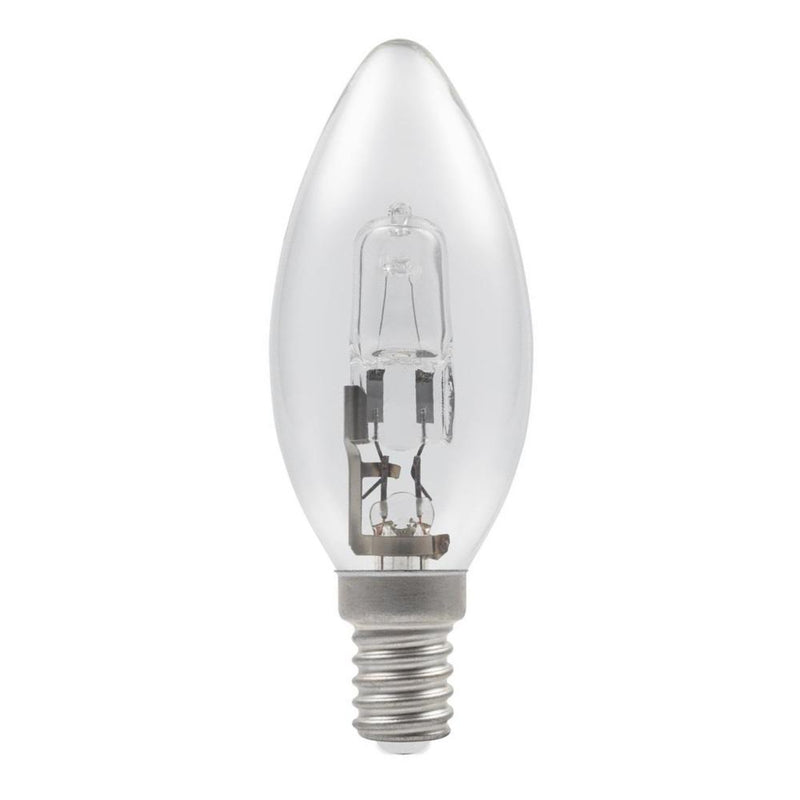 Caradok 28w = 40w Halogen EcoSaver Candle Light Bulbs - SES / E14 Cap / Clear - Home & Garden > Lighting > Light Bulbs Halogen Energy Savers