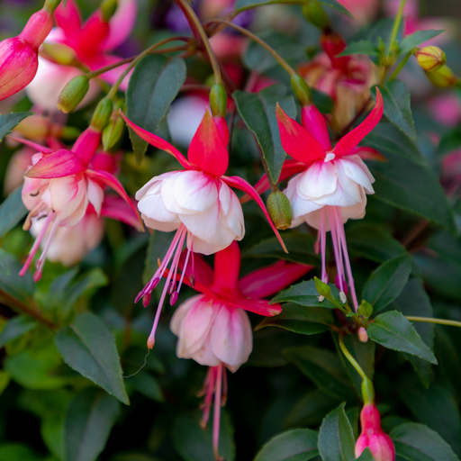 3 x Mixed Hardy Fuchsia 9cm -