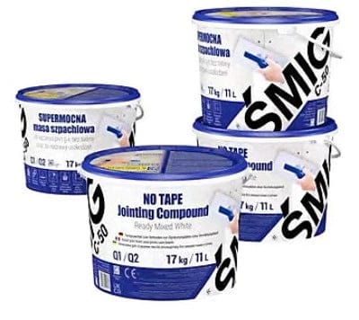 SMIG C-50 Ready Mixed No Tape Jointing Compound - White x 17Kg