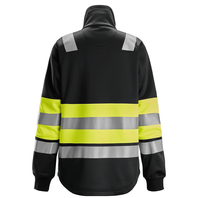 Snickers 8077 Hi-Vis Cl 1 Women Full Zip Jacket - WOMENS HI-VIS CLOTHING