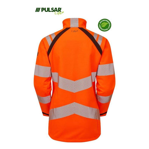 PULSAR® LIFE LFE916 GRS Hi-Vis Softshell Jacket Orange - HI-VIS JACKETS & COATS